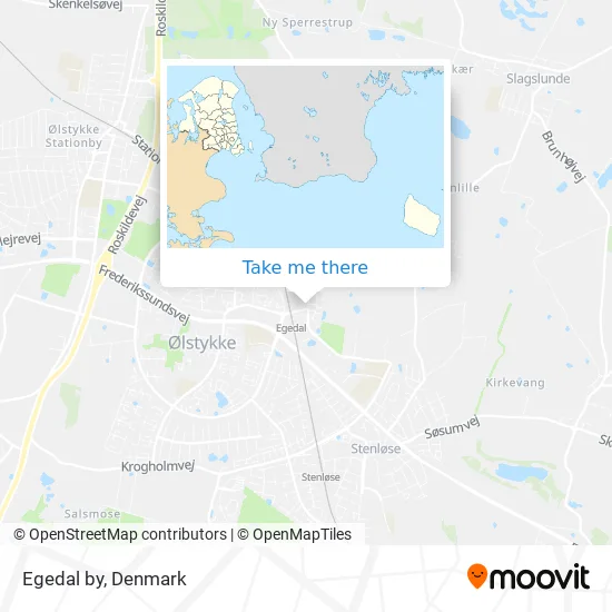 Egedal by map