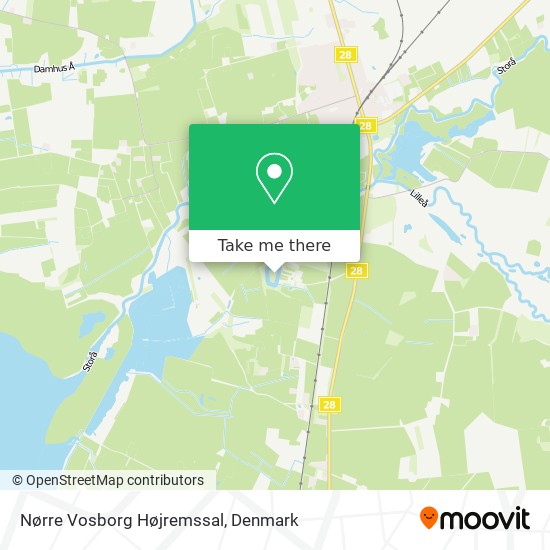 Nørre Vosborg Højremssal map