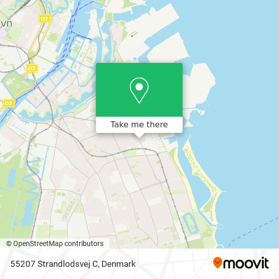 55207 Strandlodsvej C map