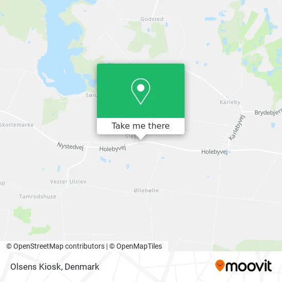 Olsens Kiosk map
