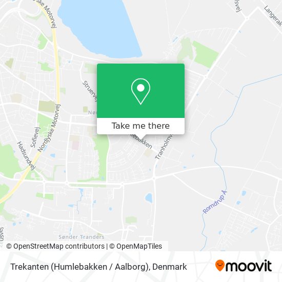 Trekanten (Humlebakken / Aalborg) map