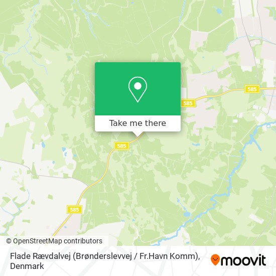 Flade Rævdalvej (Brønderslevvej / Fr.Havn Komm) map