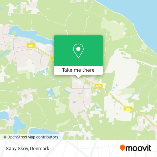 Søby Skov map