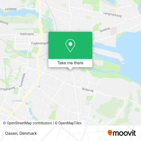 Oasen map
