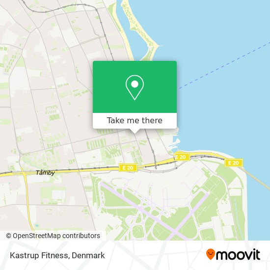Kastrup Fitness map