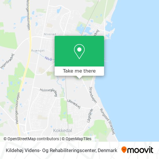 Kildehøj Videns- Og Rehabiliteringscenter map