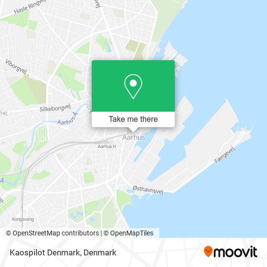 Kaospilot Denmark map