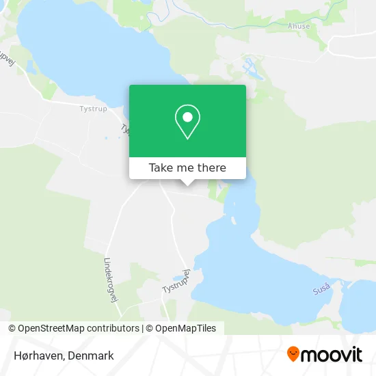 Hørhaven map