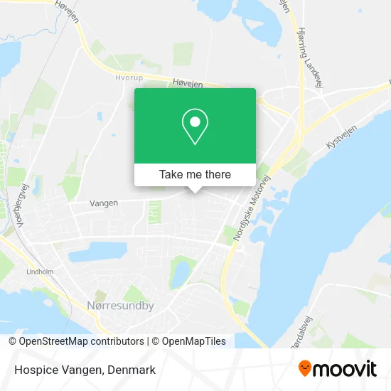 Hospice Vangen map