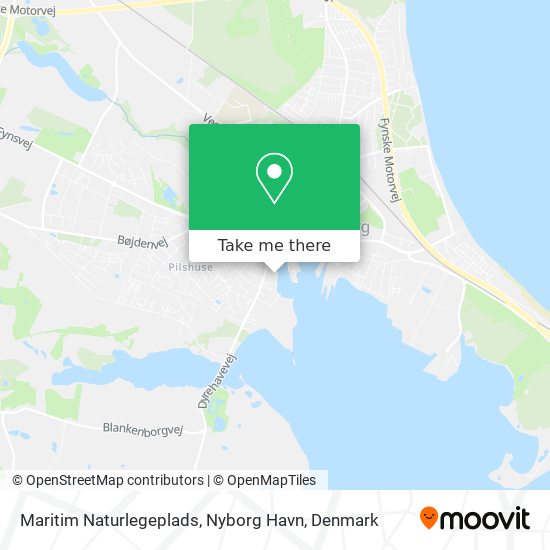 Maritim Naturlegeplads, Nyborg Havn map