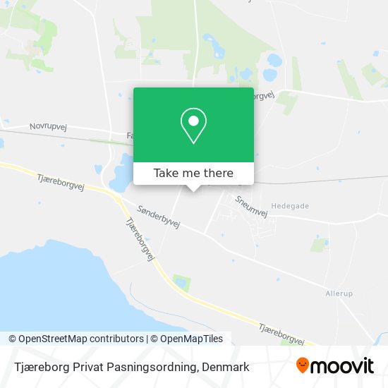 Tjæreborg Privat Pasningsordning map