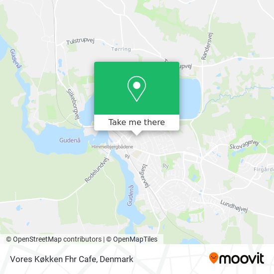 Vores Køkken Fhr Cafe map