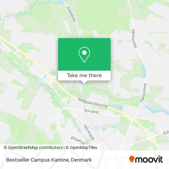 Bestseller Campus Kantine map
