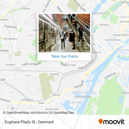 Enghave Plads St. map