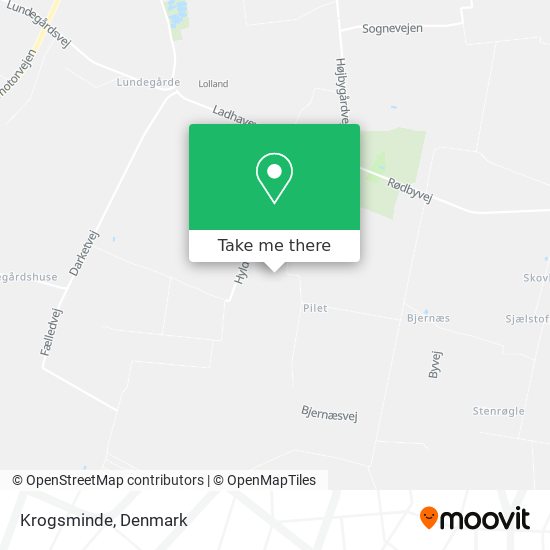 Krogsminde map