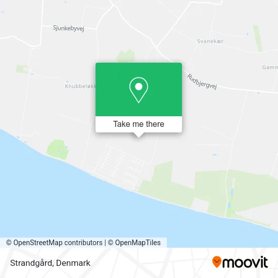 Strandgård map