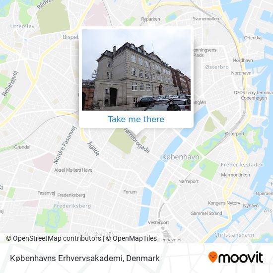 Københavns Erhvervsakademi map