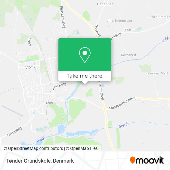 Tønder Grundskole map