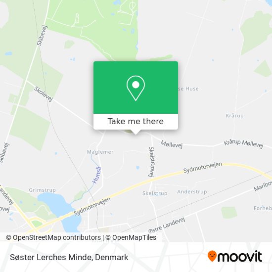 Søster Lerches Minde map