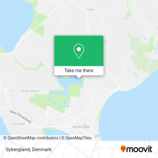 Sybergland map