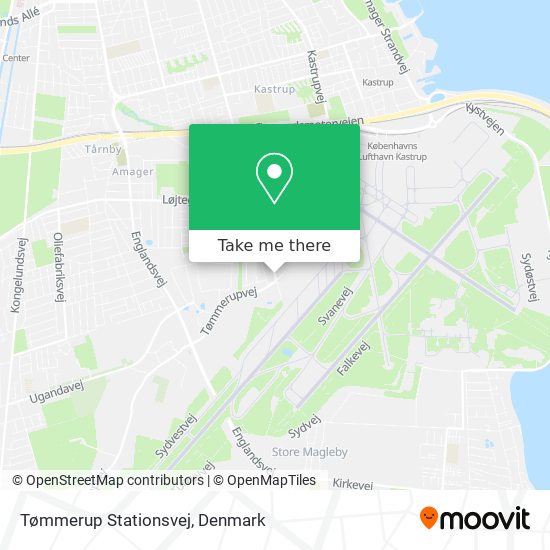 Tømmerup Stationsvej map