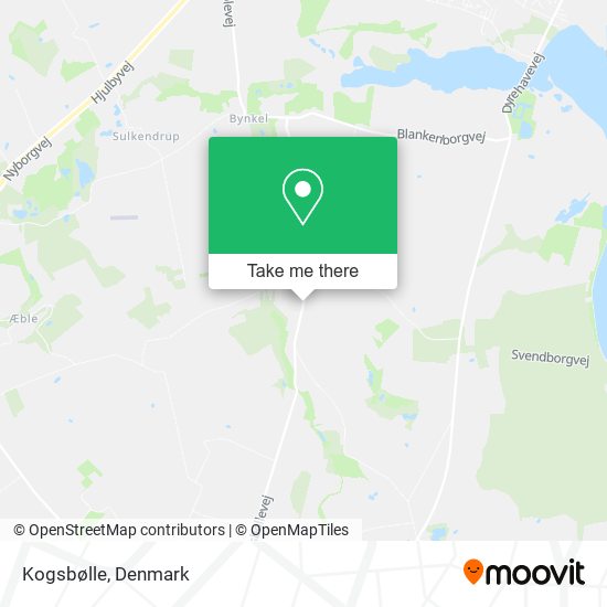 Kogsbølle map