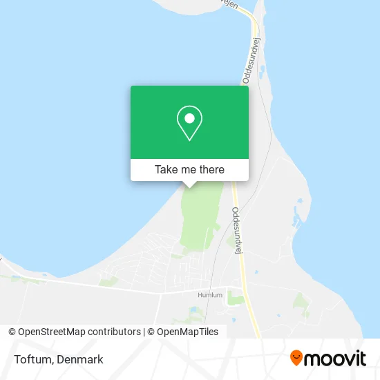 Toftum map