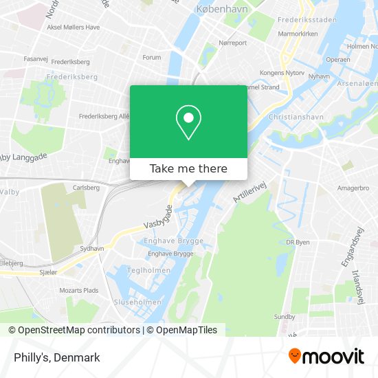 Philly's map
