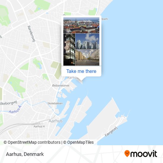 Aarhus map