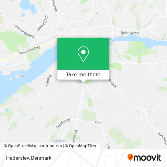 Haderslev map