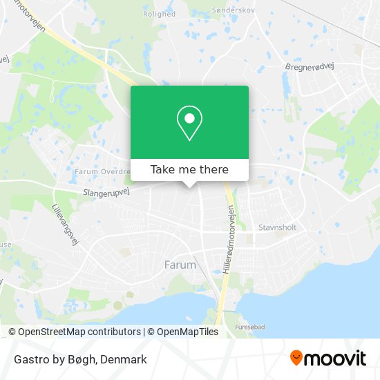 Gastro by Bøgh map
