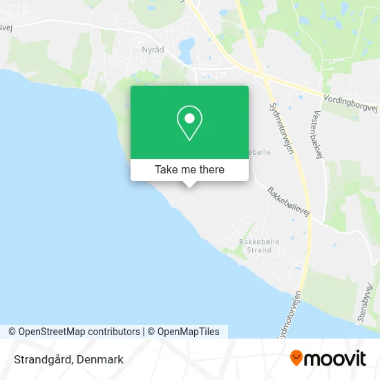 Strandgård map