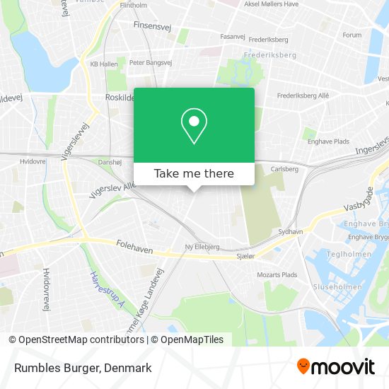 Rumbles Burger map