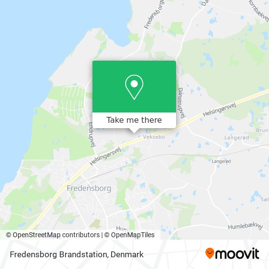 Fredensborg Brandstation map