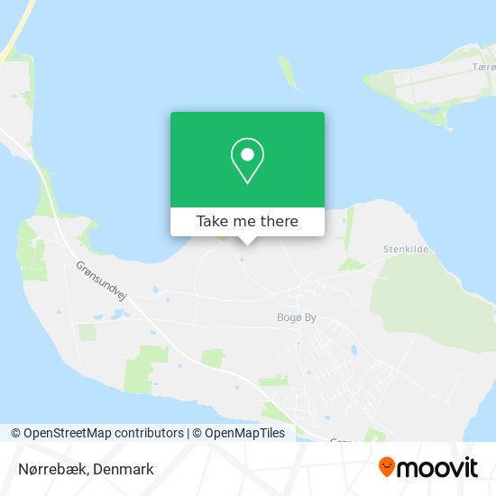 Nørrebæk map