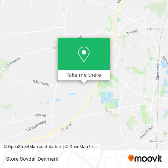 Store Sovdal map
