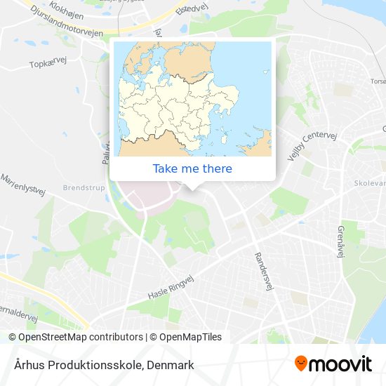 Århus Produktionsskole map
