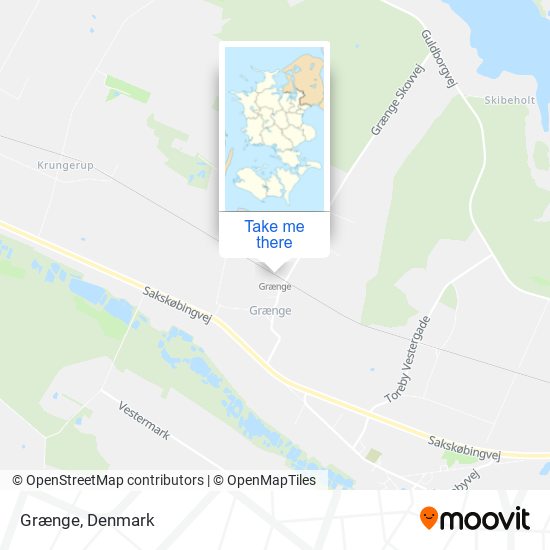 Grænge map