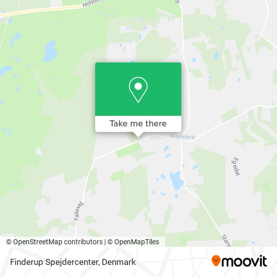 Finderup Spejdercenter map