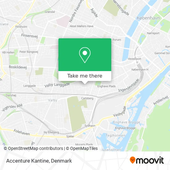 Accenture Kantine map