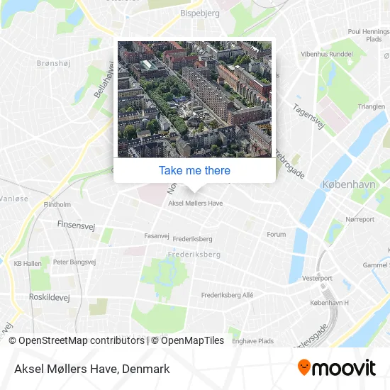 Aksel Møllers Have map