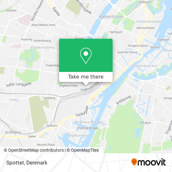 Spottet map