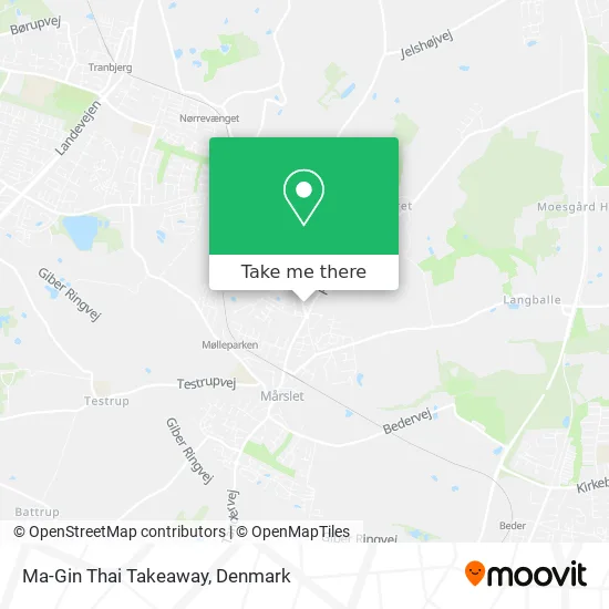 Ma-Gin Thai Takeaway map