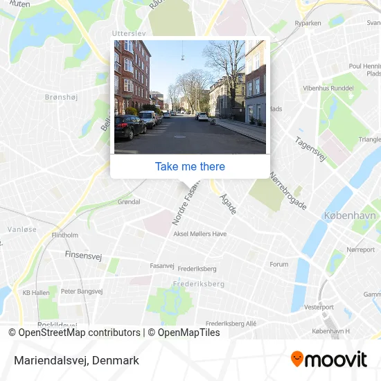 Mariendalsvej map