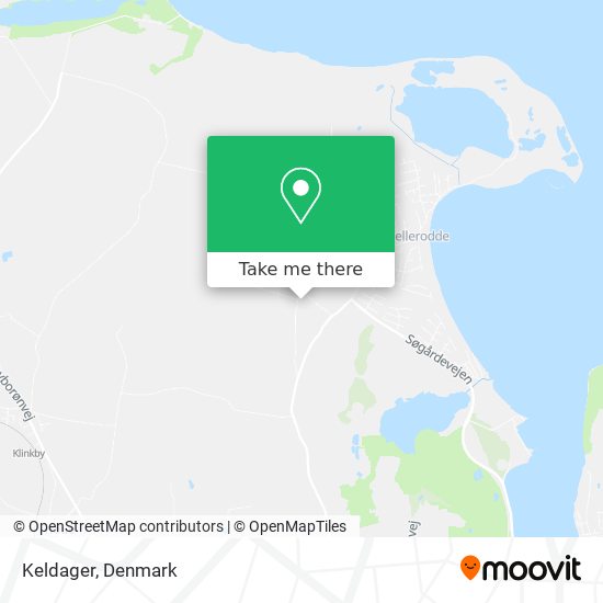 Keldager map