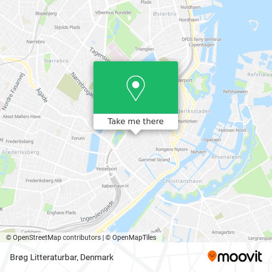 Brøg Litteraturbar map