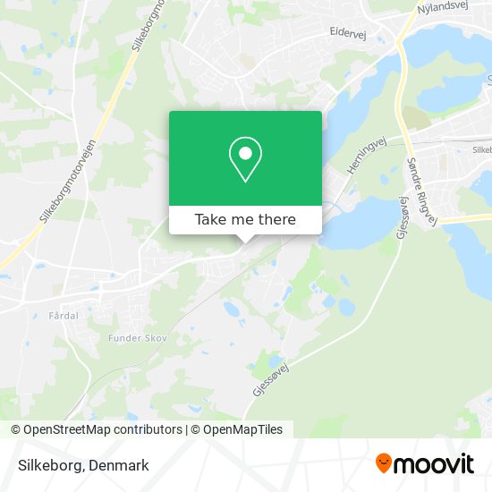 Silkeborg map