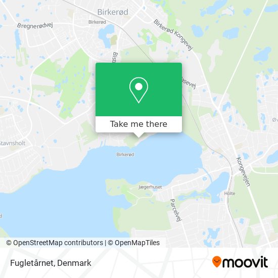 Fugletårnet map