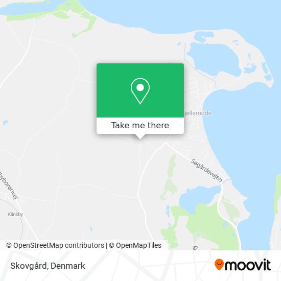 Skovgård map