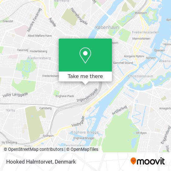 Hooked Halmtorvet map